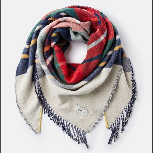 Joules Accessories - ♨️JOULES warn & super soft scarf REVERSIBLE♨️